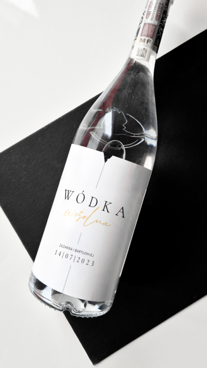 Vesper - etykieta / naklejka na alkohol