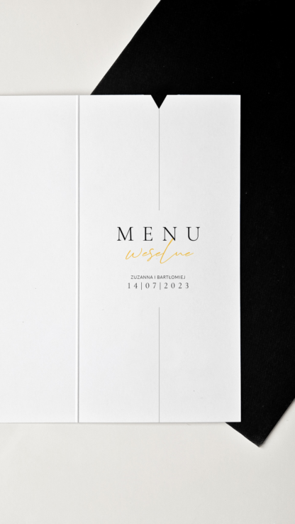 Vesper - menu składane