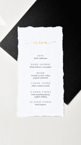 Bella clean - menu jednokartkowe