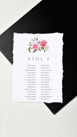 Bella - plan stołów