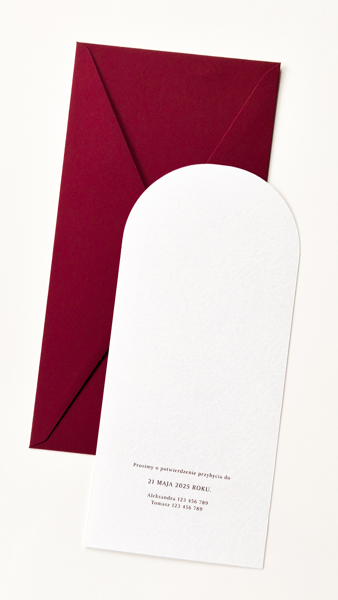 Vitra - zaproszenie jednokartkowe - obrazek 2